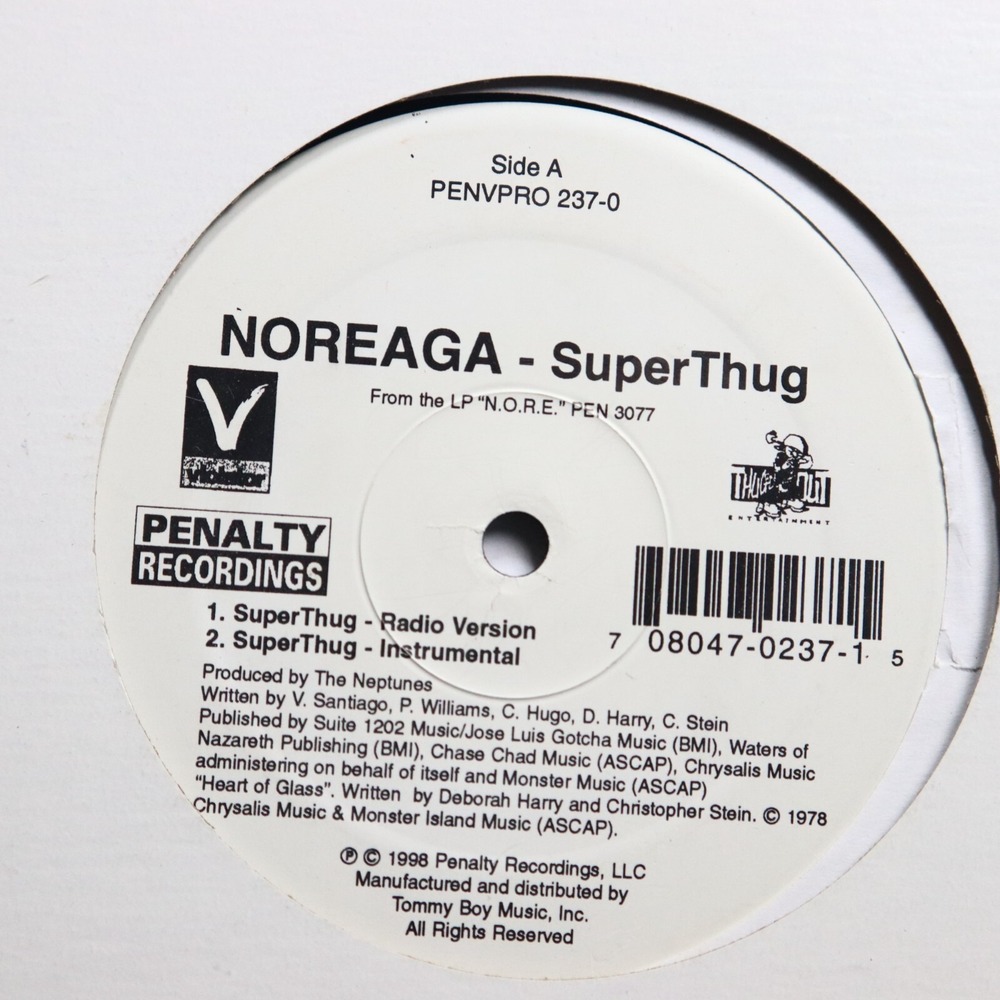 NOREAGA - SUPERTHUG - HIP HOP‎ SINGLE